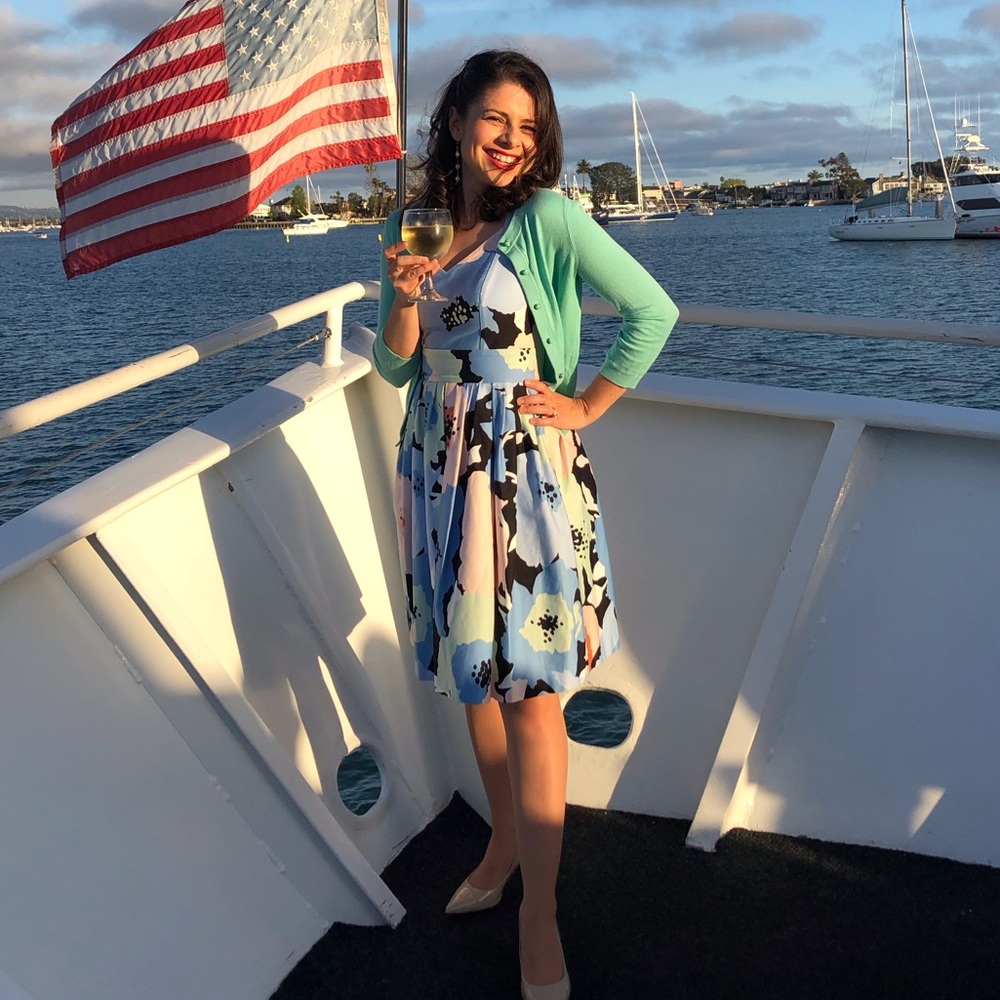 Calvin Klein spring dress size 0P - Picture 5 of 5